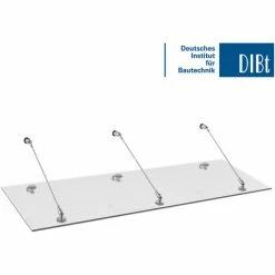 SCHULTE Vordach Glas Glasvordach VSG Echtglas Edelstahl Überdachung Türdach 1800x907 10 SCHULTE Vordach Glas Glasvordach VSG Echtglas Edelstahl Überdachung Türdach 1800x907 -SCHULTE Shop 11177439 4