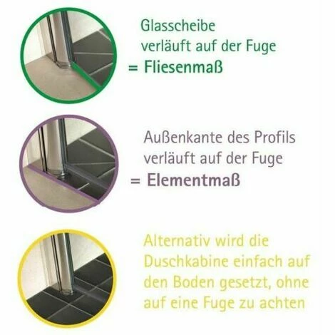 SCHULTE Duschkabine Dusche Drehtür Mit Seitenwand 90x90 Eckdusche Liane Chromoptik Echtglas 6 SCHULTE Duschkabine Dusche Drehtür Mit Seitenwand 90x90 Eckdusche Liane Chromoptik Echtglas – Bild 4