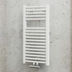 Schulte Badheizhörper München, Heizkörper Mit Mittenanschluss, Farbton Alpinweiß, 77,5 X 40 Cm, 314 Watt Leistung