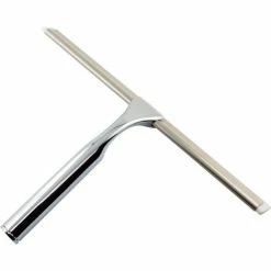 Schulte Glaswischer Duschwischer, 27 Cm / 270 Mm, Verchromt, D2015