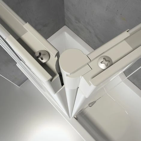 Schulte Duschwand Smart Inkl. Klebe-Montage, 70 X 121 Cm, 1-teilig Faltbar, 3 Mm Sicherheits-Glas Klar Hell, Alu-Natur, Duschabtrennung Für Wanne 6 Schulte Duschwand Smart Inkl. Klebe-Montage, 70 X 121 Cm, 1-teilig Faltbar, 3 Mm Sicherheits-Glas Klar Hell, Alu-Natur, Duschabtrennung Für Wanne – Bild 4