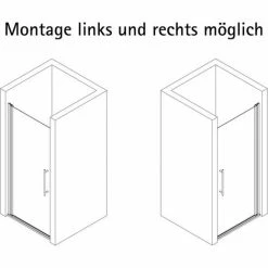 Duschtür Alexa Style 2.0 Drehtür In Nische Von Schulte, 5 Mm Sicherheitsglas (ESG) Dekor Depoli Light Inkl. Fixil Beschichtung, Profilfarbe: Alu Natur, 90 X 192 Cm 10 Duschtür Alexa Style 2.0 Drehtür In Nische Von Schulte, 5 Mm Sicherheitsglas (ESG) Dekor Depoli Light Inkl. Fixil Beschichtung, Profilfarbe: Alu Natur, 90 X 192 Cm -SCHULTE Shop 20201515 4