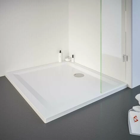 Duschwanne Extra-flach Aus Mineralguss Von Schulte, Oberfläche Aus Naturstein, Höhenverstellbarkeit 11-13 Cm, Inkl. Markenablauf (Durchmesser 9 Cm) Und Füße, Alpinweiß, Rechteck, 90 X 100 Cm 3 Duschwanne Extra-flach Aus Mineralguss Von Schulte, Oberfläche Aus Naturstein, Höhenverstellbarkeit 11-13 Cm, Inkl. Markenablauf (Durchmesser 9 Cm) Und Füße, Alpinweiß, Rechteck, 90 X 100 Cm