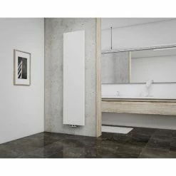 Badheizkörper New York Von Schulte, Heizkörper Mit Anschluss Unten Mittig, Alpinweiß, 45,6 X 180,6 Cm, 771 Watt Leistung