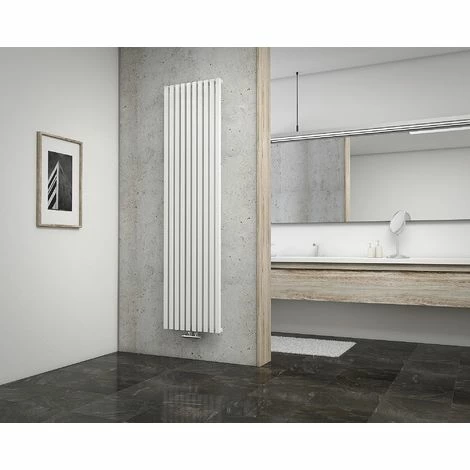 Badheizkörper Lyon Von Schulte, Anschluss Unten Mittig, Alpinweiß, 46,2 X 180 Cm, 1112 Watt Leistung 3 Badheizkörper Lyon Von Schulte, Anschluss Unten Mittig, Alpinweiß, 46,2 X 180 Cm, 1112 Watt Leistung