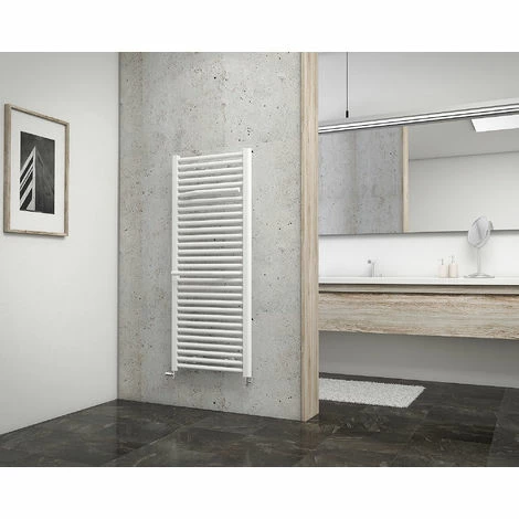 Badheizkörper Miami Von Schulte, Anschluss Unten Rechts/links Oder Elektrobetrieb Möglich, Alpinweiß, 50 X 121,5 Cm, 643 Watt Leistung 4 Badheizkörper Miami Von Schulte, Anschluss Unten Rechts/links Oder Elektrobetrieb Möglich, Alpinweiß, 50 X 121,5 Cm, 643 Watt Leistung – Bild 2