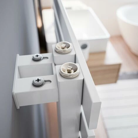 Schulte Badheizkörper Breda, Flacher Designheizkörper Mit Seitlich Versetztem Mittelanschluss, Stahl Pulverbeschichtet In Alpinweiß, 106 X 50 Cm 3 Schulte Badheizkörper Breda, Flacher Designheizkörper Mit Seitlich Versetztem Mittelanschluss, Stahl Pulverbeschichtet In Alpinweiß, 106 X 50 Cm