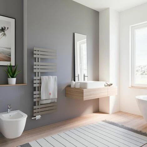 Schulte Designheizkörper Emma, pulverbeschichtet in dem Farbton Café Braun, Größe: 123,6 x 50 cm Schulte Designheizkörper Emma, Pulverbeschichtet In Dem Farbton Café Braun, Größe: 123,6 X 50 Cm -SCHULTE Shop 30049028 1