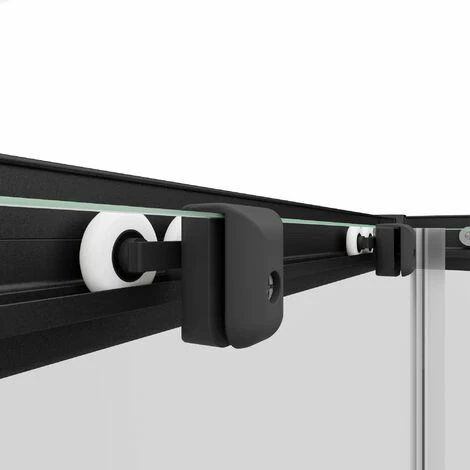 Schulte Duschkabine Sunny Eckeinstieg mit Schiebetüren, variabel von 75 - 90 cm, 180 cm, Montage auf Duschwanne oder Fliese, Profilfarbe Mattschwarz, 4 mm Sicherheitsglas (ESG) Klar hell Schulte Duschkabine Sunny Eckeinstieg Mit Schiebetüren, Variabel Von 75 - 90 Cm, 180 Cm, Montage Auf Duschwanne Oder Fliese, Profilfarbe Mattschwarz, 4 Mm Sicherheitsglas (ESG) Klar Hell -SCHULTE Shop 35107844 2