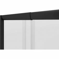 Schulte Duschkabine Sunny Eckeinstieg Mit Schiebetüren, Variabel Von 75 - 90 Cm, 180 Cm, Montage Auf Duschwanne Oder Fliese, Profilfarbe Mattschwarz, 4 Mm Sicherheitsglas (ESG) Klar Hell 5 Schulte Duschkabine Sunny Eckeinstieg Mit Schiebetüren, Variabel Von 75 - 90 Cm, 180 Cm, Montage Auf Duschwanne Oder Fliese, Profilfarbe Mattschwarz, 4 Mm Sicherheitsglas (ESG) Klar Hell -SCHULTE Shop 35107844 4