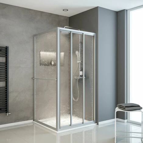 Schulte Sunny Gleittür Inklusive Seitenwand,Profilfarbe: Alunatur, Höhe: 175 Cm, Gleittür: 75 Cm, Seitenwand: 80 Cm 4 Schulte Sunny Gleittür Inklusive Seitenwand,Profilfarbe: Alunatur, Höhe: 175 Cm, Gleittür: 75 Cm, Seitenwand: 80 Cm – Bild 2