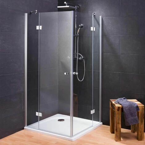 Schulte Duschkabine Eckeinstieg mit 5 mm Sicherheitsglas ESG Klar hell, Größe: 80 x 80 cm, Höhe: 190 cm, Profilfarbe: Alu Natur Schulte Duschkabine Eckeinstieg Mit 5 Mm Sicherheitsglas ESG Klar Hell, Größe: 80 X 80 Cm, Höhe: 190 Cm, Profilfarbe: Alu Natur -SCHULTE Shop 64566319 1