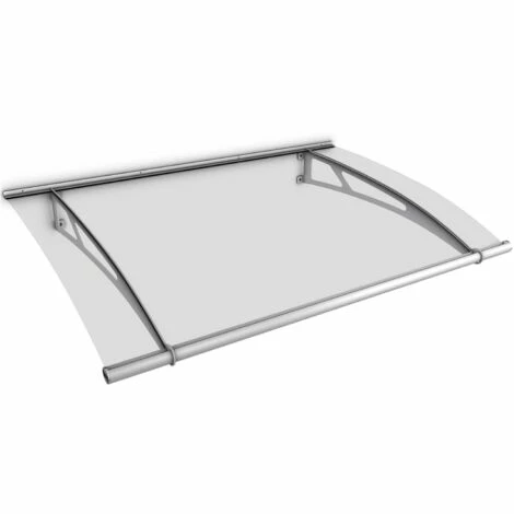 SCHULTE Vordach Haustürdach Edelstahl Acrylglas Klar 2050x1420 Überdachung Türdach 4 SCHULTE Vordach Haustürdach Edelstahl Acrylglas Klar 2050x1420 Überdachung Türdach – Bild 2