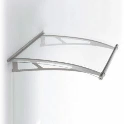 SCHULTE Vordach Haustürdach Edelstahl Acrylglas Klar 2050x1420 Überdachung Türdach 9 SCHULTE Vordach Haustürdach Edelstahl Acrylglas Klar 2050x1420 Überdachung Türdach -SCHULTE Shop 6826687 3