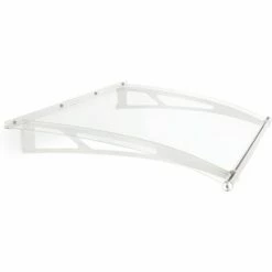 SCHULTE Vordach Haustürdach Stahl Weiß Acrylglas Klar 1500x950 Überdachung Türdach 6 SCHULTE Vordach Haustürdach Stahl Weiß Acrylglas Klar 1500x950 Überdachung Türdach -SCHULTE Shop 6826697 5