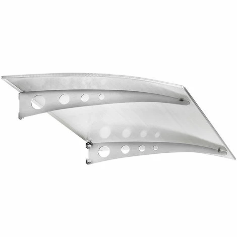 SCHULTE Vordach Haustürdach Polycarbonat Klar Verzinkt 1200x800 Überdachung Türdach 4 SCHULTE Vordach Haustürdach Polycarbonat Klar Verzinkt 1200x800 Überdachung Türdach – Bild 2