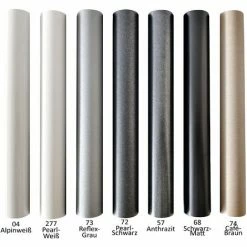 Schulte Farbmuster Heizkörper Heizkörperröhrchen, Pearl- Schwarz -SCHULTE Shop 68593717 3