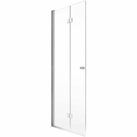 Schulte Duschwand Walk In Mit Dreh-Falt- Element, 6 Mm ESG Sicherheitsglas Klar Hell, Profilfarbe: Alu Natur, Größe: 90 X 200 Cm, Anschlag Links 4 Schulte Duschwand Walk In Mit Dreh-Falt- Element, 6 Mm ESG Sicherheitsglas Klar Hell, Profilfarbe: Alu Natur, Größe: 90 X 200 Cm, Anschlag Links – Bild 2